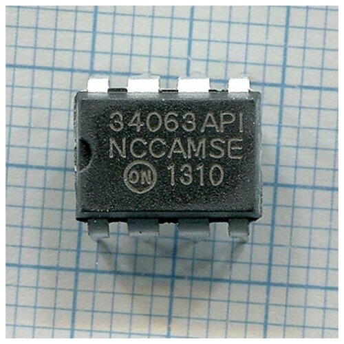 Контроллер MC34063AP1G, DIP-8