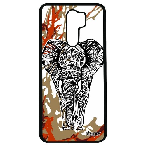 фото Противоударный чехол на смартфон // xiaomi redmi 9 // "слон" азиатский стиль, utaupia, цветной