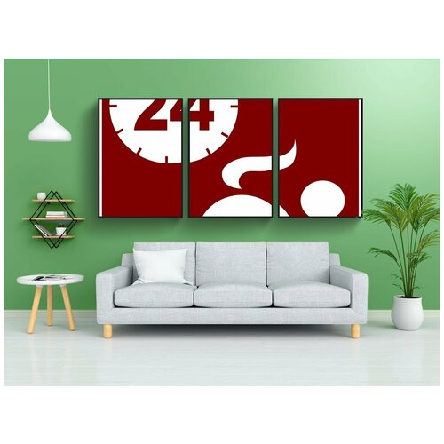 фото Набор модулных постеров для интерьера "обслуживание номеров, слуга, служба" 60x90 см. в тубусе, без рамки lotsprints