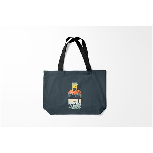 фото Сумка-шоппер / 46х35 см / популярные иллюстрации / природа философия burnettie