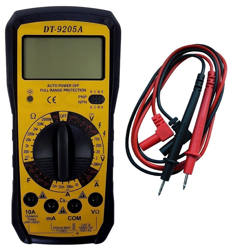 Мультиметр цифровой X-PERT DT-9205A