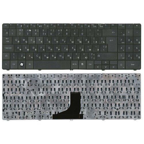 Клавиатура для ноутбука Packard Bell SL51 черная 2461₽