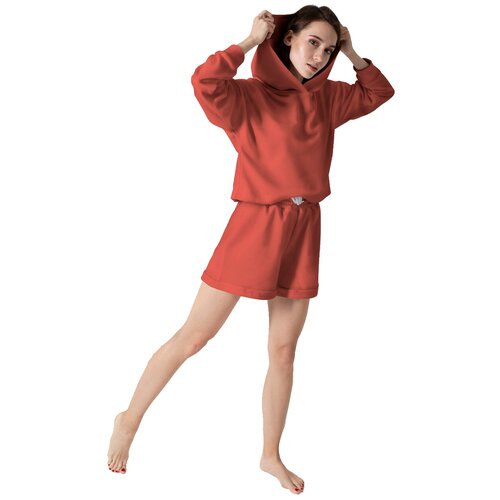 Комплект худи с шортами 