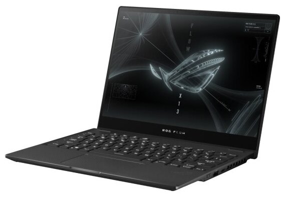 134 Ноутбук ASUS ROG Flow X13 GV301QC-K6125T 1920x1200 AMD Ryzen 9 5980HS 3 ГГц RAM 32 ГБ SSD 1 ТБ NVIDIA GeForce RTX 3050 Windows 10 Home 90NR04G5-M02490 Off Black