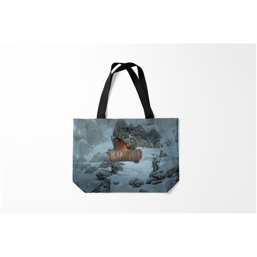 фото Сумка-шоппер / 46х35 см / геймерам / valheim burnettie