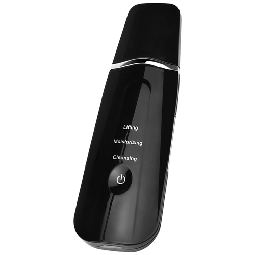 Аппарат для ультразвуковой чистки лица и лифтинга кожи в одном UltraSonic-3S, черный