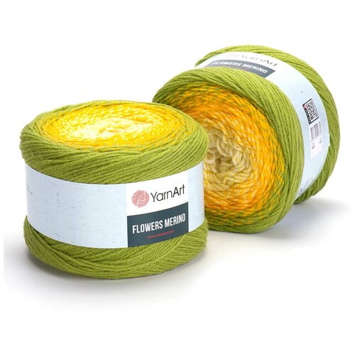 Пряжа Yarnart FLOWERS MERINO цвет 549