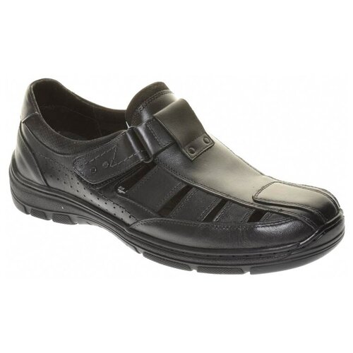 фото Тофа tofa туфли мужские летние, размер 45, цвет черный, артикул 209496-5
