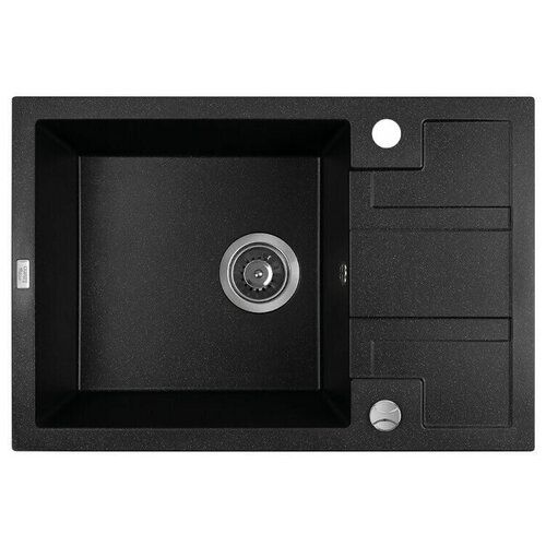 Мойка кухонная Laveo Barbados SBB_713T прямоугольная черный