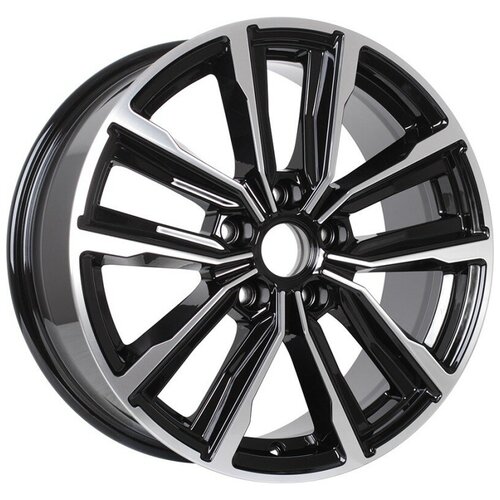 Диск колёсный Лацио (КС964-07) 7,5x17 ЕТ 40 5x114,3 67,1 алмаз черный, арт. 77373