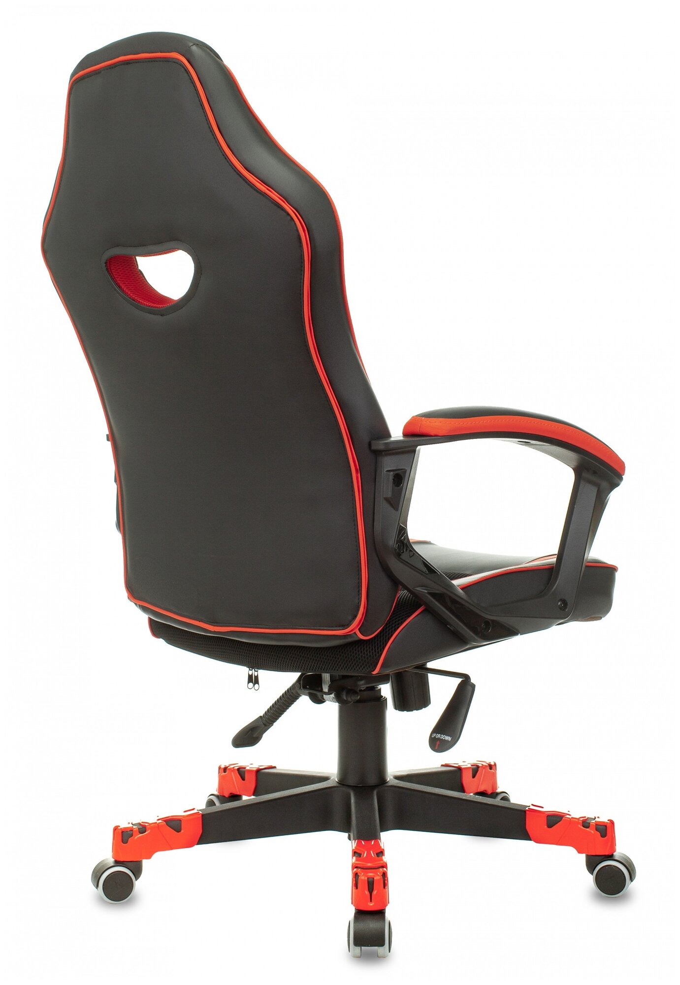 Игровое кресло Бюрократ Zombie GAME 16 (Black/Red) - фотография № 2