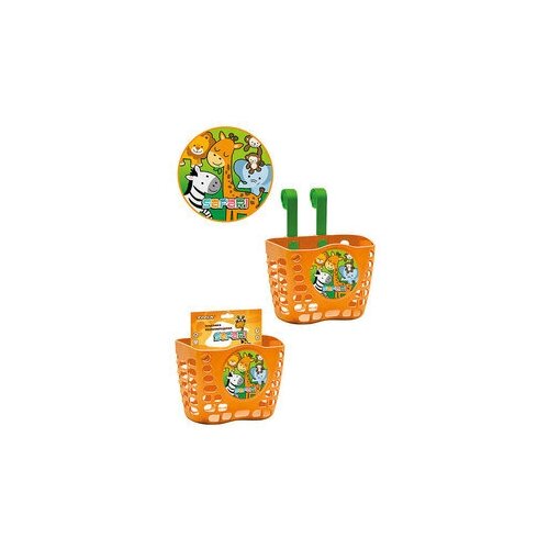 Корзина передняя, 270х220х210мм, быстросъемная на крюках, стальная, черная