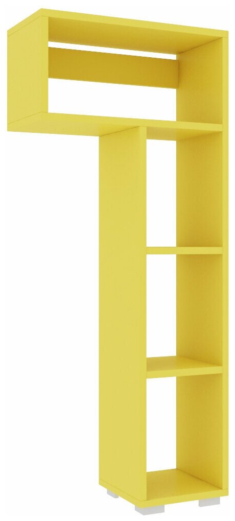 фото Полка приставная Мартин желтая
