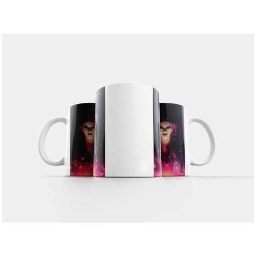 фото Кружка "фантазия, женщина, лицо" 320 мл lotsprints