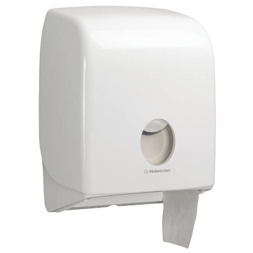 6958 Диспенсер для туалетной бумаги в больших рулонах Aquarius белый (для 8512, 8615)