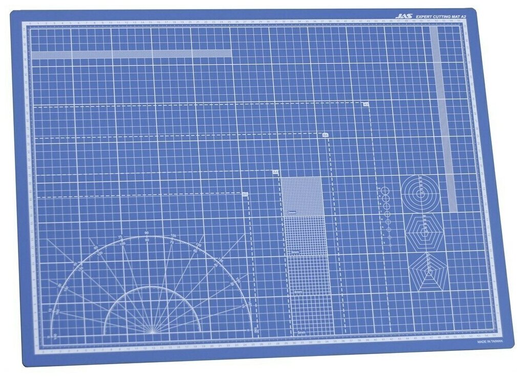 JAS Коврик для резки Самовосстанавливающийся пятислойный А2 450 Х 600мм Китай JAS4512