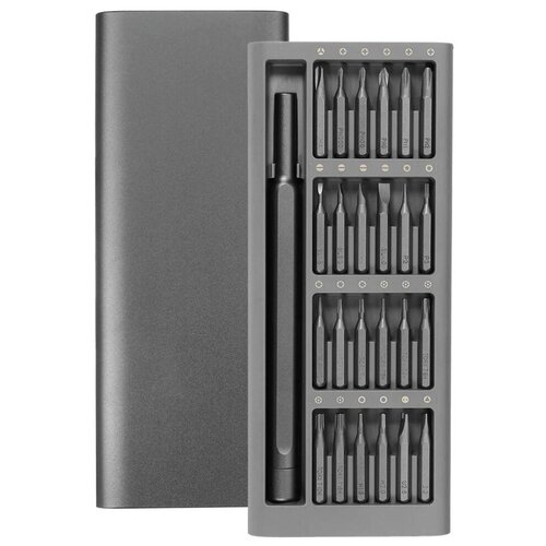 Отвёртки XIAOMI Отвертка Xiaomi Mi Precision Screwdriver Kit (BHR4680GL), 24 насадки, для точных работ