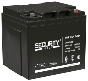 Фото Аккумулятор для ИБП Security Force SF 1240 12V AGM (40 Ач)