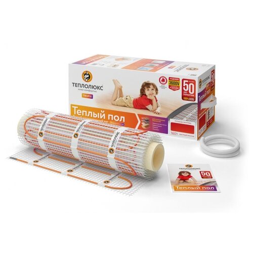 Нагревательный мат Теплолюкс Tropix МНН-640-40 160 Втм 4 м2 800х50 см 7840₽