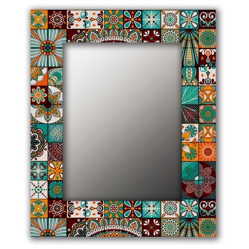 фото Настенное зеркало мозаика 65х80 см дом корлеоне