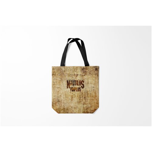 фото Сумка-шоппер / 40х40 см / рок / наутилус помпилиус nautilus pompilius burnettie