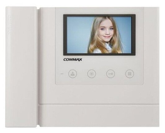 Видеодомофон цветной COMMAX CDV-43MH (Metalo) белый