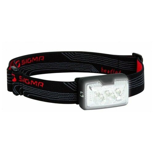 фото Фонарь sigma headled, налобный, черный, 17050
