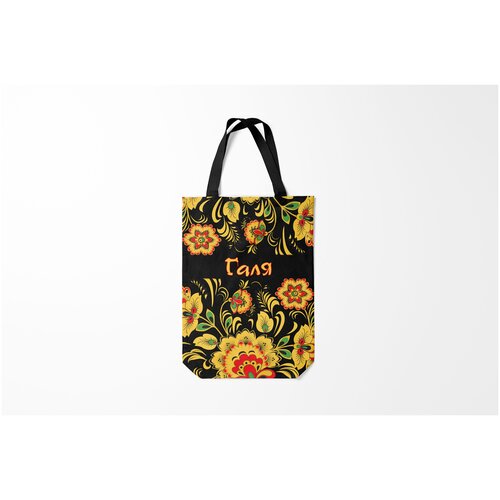 фото Сумка-шоппер / 31х42 см / популярные иллюстрации / узоры галя роспись под хохлому burnettie