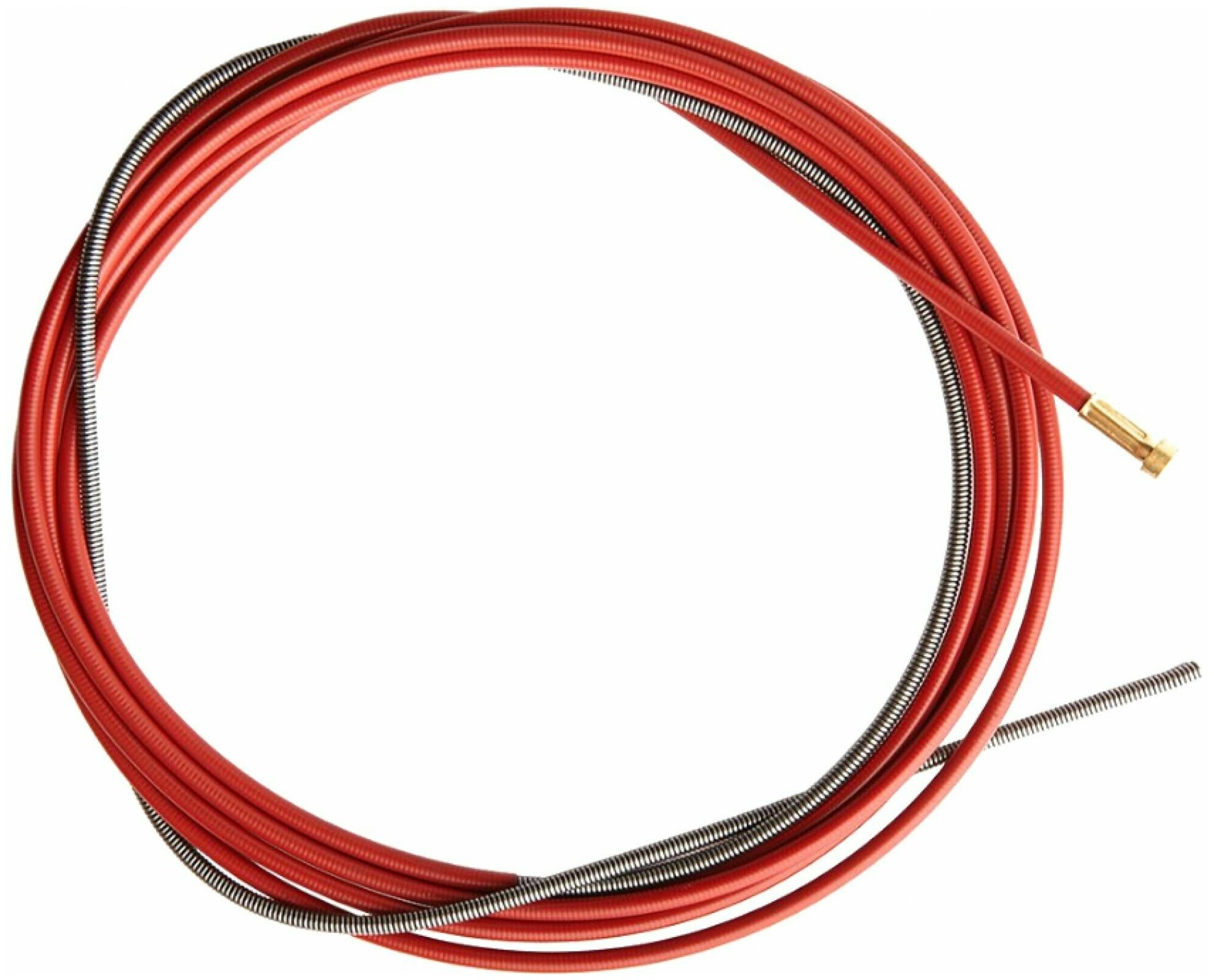 Канал направляющий тефлоновый 1.0-1.2 Красный 4,5 м Сварог - фотография № 2