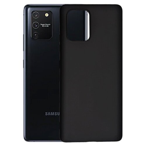 Матовый чехол MatteCover для Samsung Galaxy S10 Lite G770 силиконовый черный