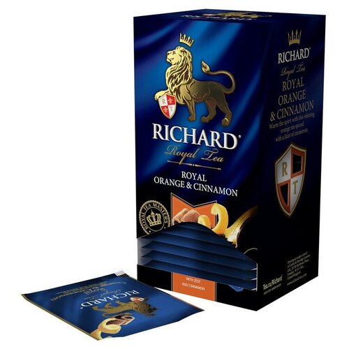 Чай Richard Royal Orange&Cinnamon черн., 25 пак, 14143