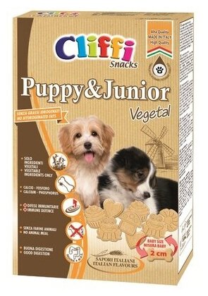 Cliffi (Италия) Лакомство для собак «Щенячья радость» (Puppy and Junior) PCAT249 | Puppy and Junior 0,3 кг 10706 (3 шт)