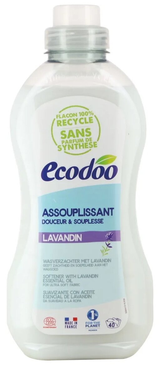 Кондиционер для белья "Лаванда" Ecodoo, 1 л