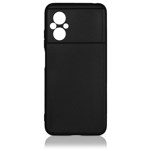 DF / Силиконовый чехол для телефона Poco M5 на смартфон Поко М5 DF poCase-11 (black) / черный