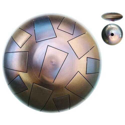 Глюкофон Pentaphone 30 см 11 лепестков строй Пигми (Pygmy), покрытие Художественный обжиг