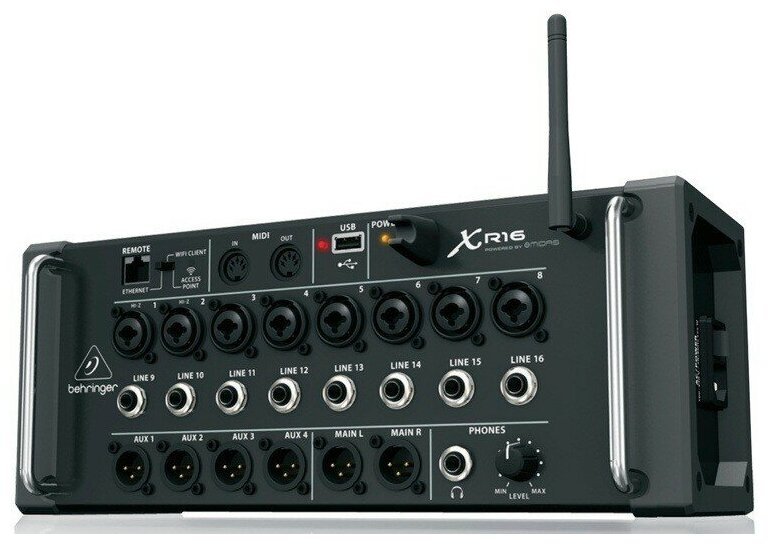 Behringer XR16 цифровой микшер, 16 каналов