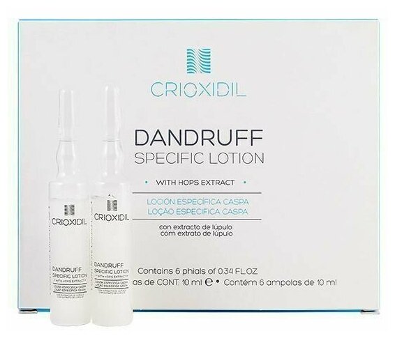 Crioxidil Лосьон от перхоти 6х10 мл - Dandruff Specific Lotion