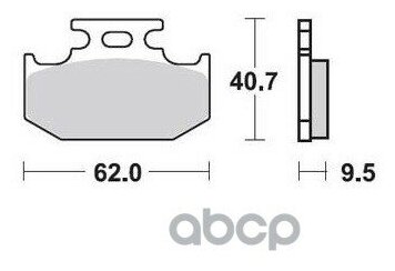 Колодки Дисковые Mcb625si TRW арт. MCB625SI