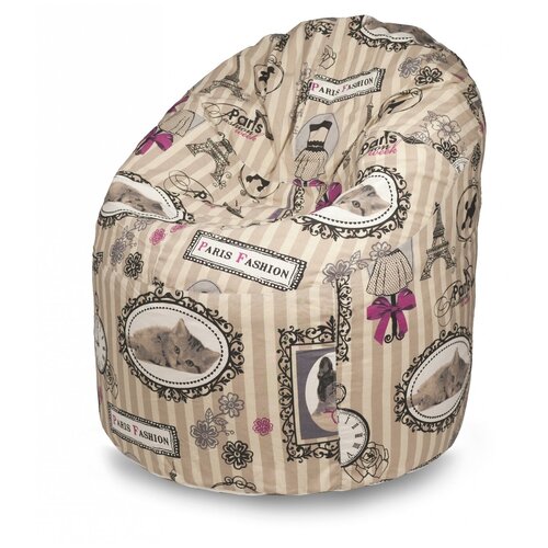 фото Пенек кресло-мешок пазитифчик кэнди (жаккард) 90х80 см