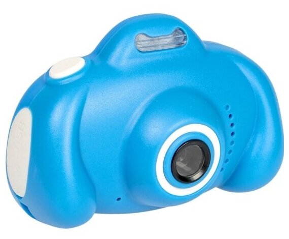 Детский цифровой фотоаппарат Bondibon ВВ5006 с селфи камерой, фото и видео съемкой голубой