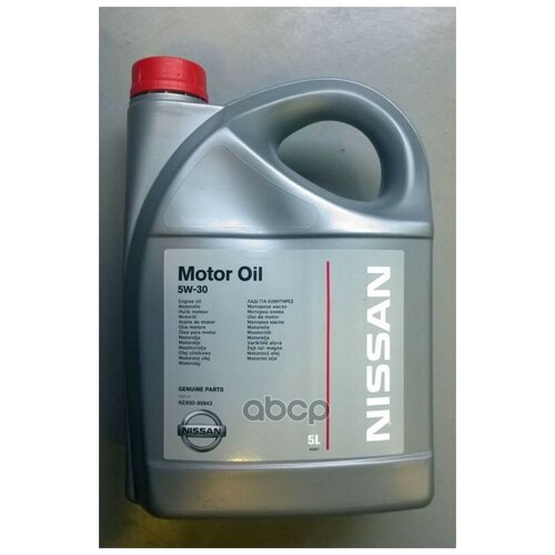 NISSAN Масло Моторное Nissan Motor Oil 5w-30 Синтетическое 5 Л Ke900-99943