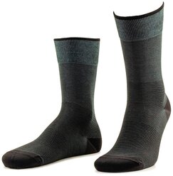Мужские носки Sergio di Calze 17SC4 "Затухающие полосы", Черный, 25 (размер обуви 38-41)