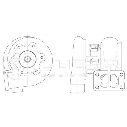 Турбокомпрессор LUZAR LAT0731