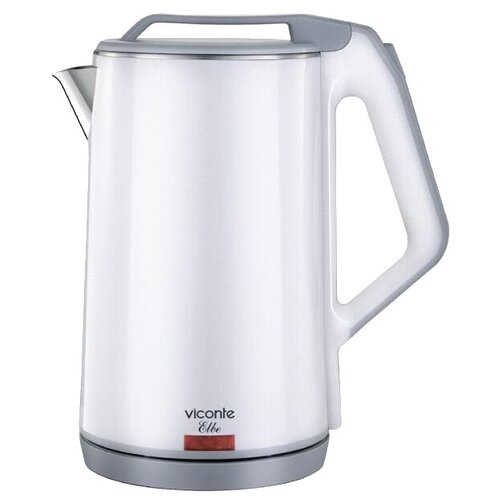 Чайник электрический VICONTE VC-3279 2л серый стильный электрочайник kitchen style sk sh 1051 2 5л 2000 вт нержавеющая сталь отключение при закипании контроль температуры красный