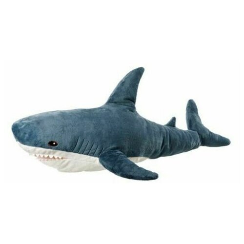 фото Мягкая плюшевая игрушка акула 100 см/ подарок/ на день рождение cosmoshop