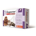Inspector QUADRO таблетки от блох, клещей, гельминтов для собак и кошек 8-16кг - изображение