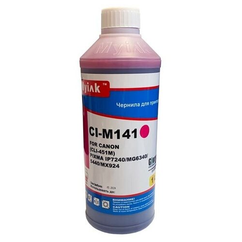 Чернила для CANON CLI-451M (1л, magenta) CI-M141 Gloria™ MyInk