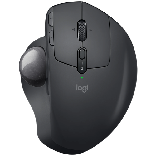 Трекбол Logitech MX ERGO, черный беспроводная мышь трекбол logitech mx ergo черный