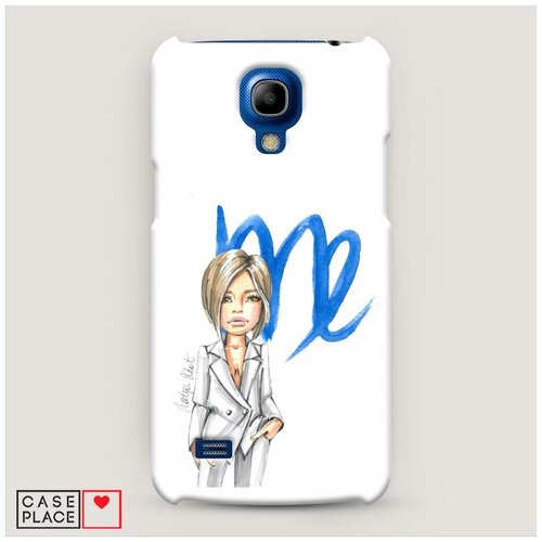 фото Чехол пластиковый samsung galaxy s4 mini дева образ case place