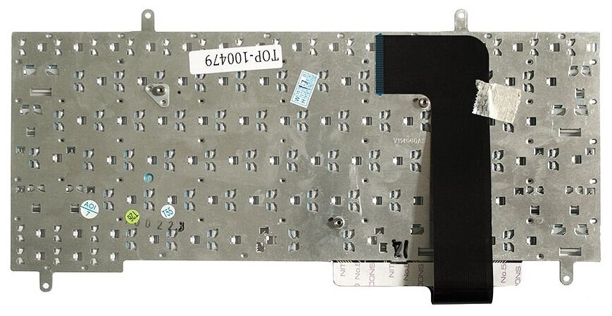 Клавиатура для ноутбука Samsung N210 N210-JA02RU N210-JB01RU NP-N210-JA01UA Плоский Enter Белая без рамки PN V114060AS1